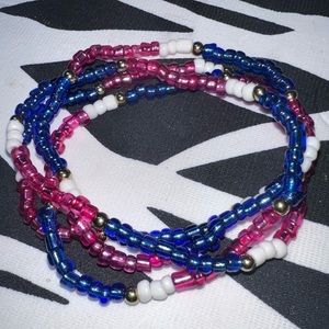 Beaded waist bead